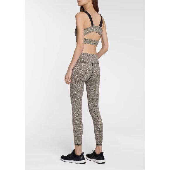 Varley Black Mixed Pebble Print Luna High Rise 7/8 Legging Size Large - Picture 2 of 16